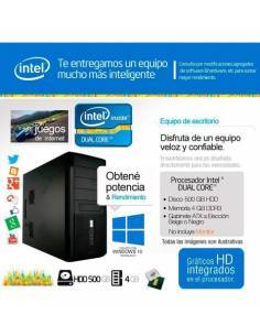 610859-MLA31353326818_072019,Pc Armada  Dual Core Intel 4 Gigas Ram Hd 500 Kit Soft 2