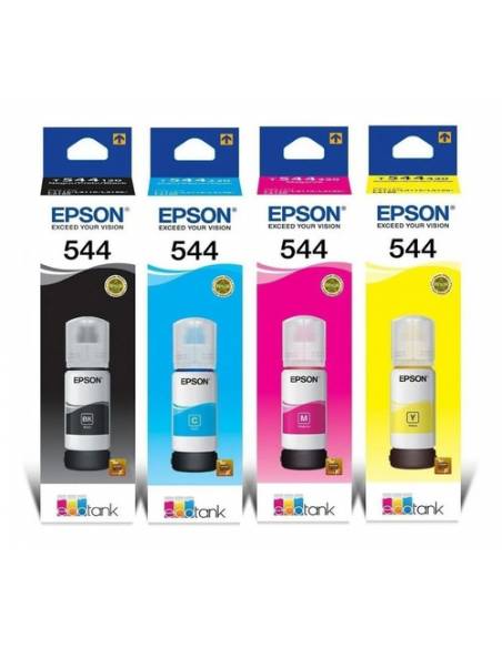 987215-MLA43932245705_102020,Combo Tinta Epson Original 544 L110 L3110 L3150 L5190 T544